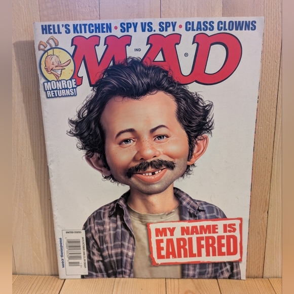 MAD Magazine Issue with Earlfred Cover - Picture 1 of 6